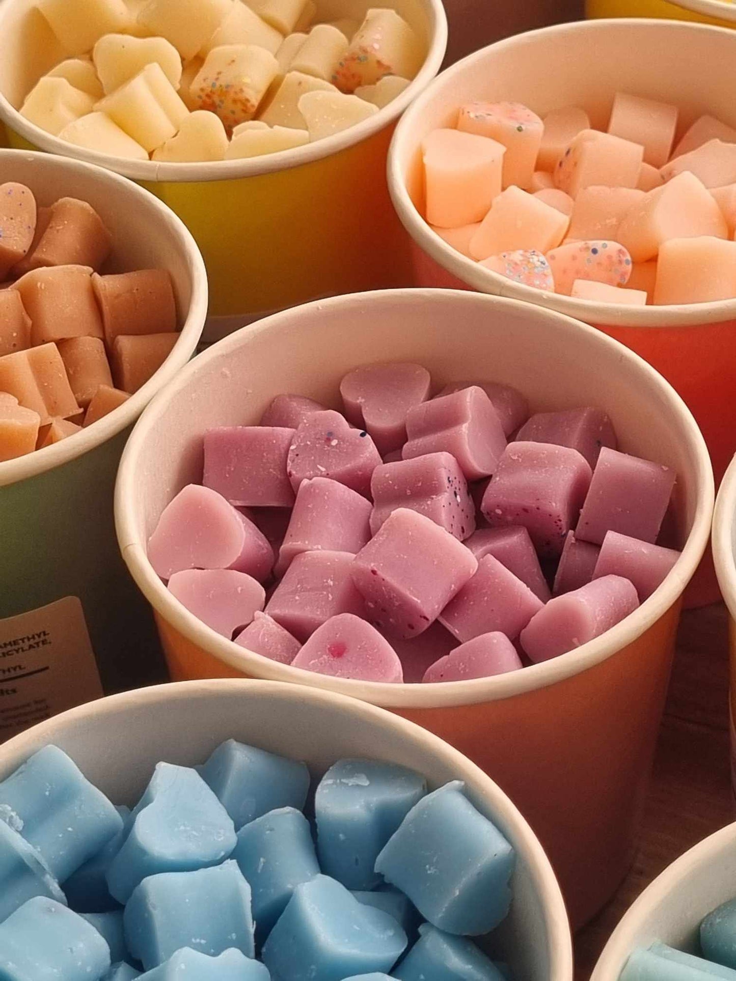 100 mini heart melt pots - Clean Fresh Scents