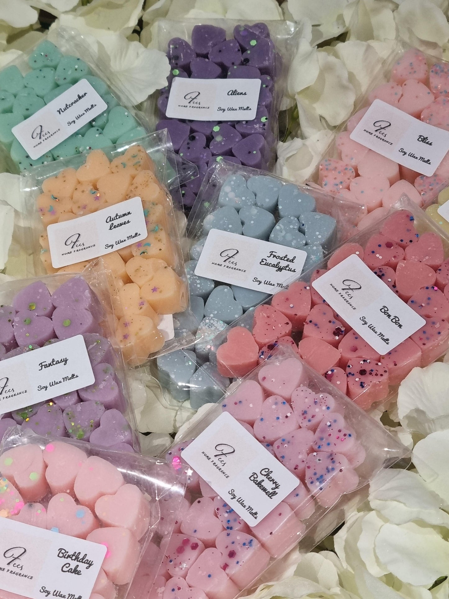 25 mini heart melts - Perfume & Aftershave Inspired Scents